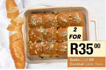 Take 'n Pay Garlic Loaf OR Cocktail Garlic Buns offer