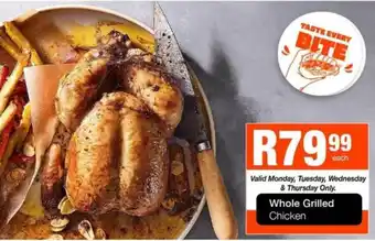 Take 'n Pay Whole Grilled Chicken offer