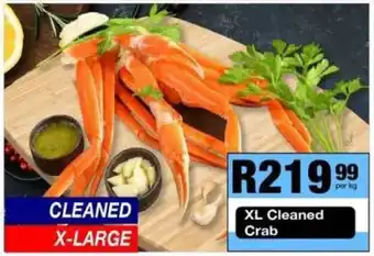 Take 'n Pay XL Cleaned Crab offer