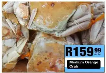 Take 'n Pay Medium Orange Crab offer