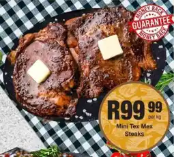 Take 'n Pay Mini Tex Mex Steaks offer