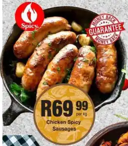 Take 'n Pay Chicken Spicy Sausages offer