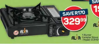 Pick n Pay Alva 1-Burner Canister Stove offer