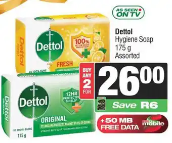Spar Dettol Hygiene Soap offer