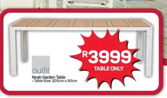 Pick n Pay Hypermarket Noah Garden Table offer