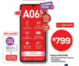 Pick n Pay Vodacom A06s 64GB offer