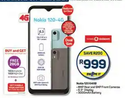 Pick n Pay Nokia 120 64GB offer