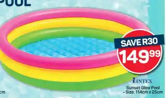 Pick n Pay Intex Sunset Glow Pool offer