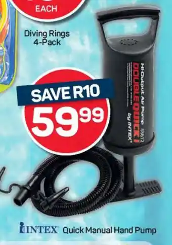 Pick n Pay Intex Quick Manual Hand Pump offer