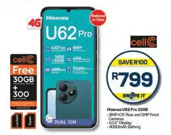 Pick n Pay Hisense U62 Pro 32GB offer