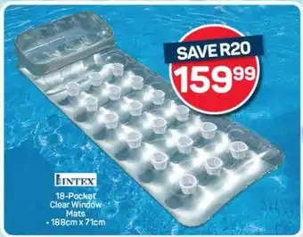 Pick n Pay Intex 18-Pocket Clear Window Mats offer