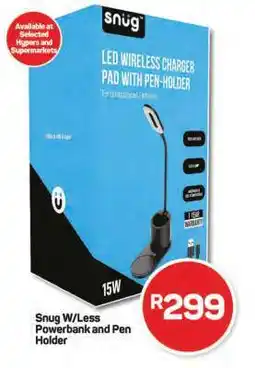 Pick n Pay Snug W/Less Powerbank and Pen Holder offer