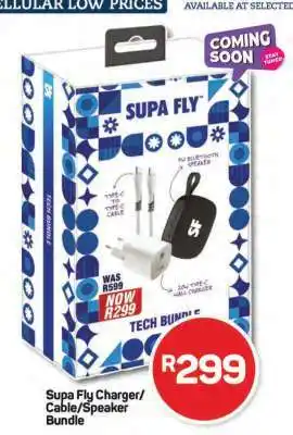 Pick n Pay Supa Fly Charger/Cable/Speaker Bundle offer