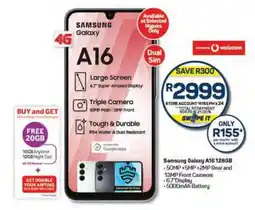 Pick n Pay Samsung Galaxy A16 128GB offer