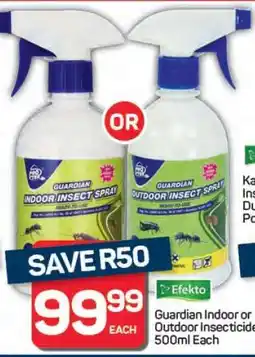 Pick n Pay Hypermarket Guardian Indoor or Outdoor Insecticide 500ml offer