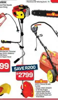 Pick n Pay Hypermarket WOLF-Garten 43CC Petrol Brush Cutter offer