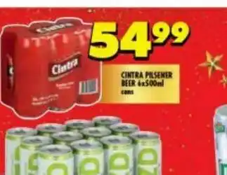 Shoprite Liquor Cintra beer offer