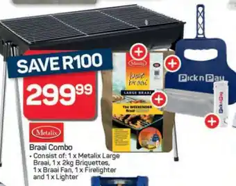 Pick n Pay Hypermarket Braai Combo offer