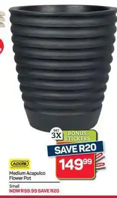 Pick n Pay Hypermarket Medium Acapulco Flower Pot offer