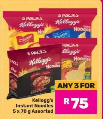 Game Kellogg's Instant Noodles offer