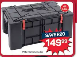 Pick n Pay Hypermarket Pride 46 Litre Ammo Box offer