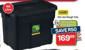 Pick n Pay Hypermarket Addis 68 Litre Rough Tote offer