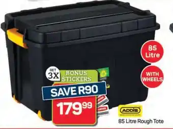 Pick n Pay Hypermarket ADDIS 85 Litre Rough Tote offer