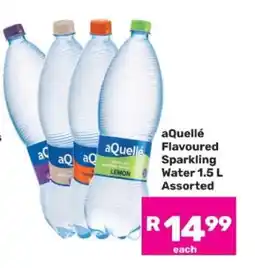 Game aQuellé Flavoured Sparkling Water 1.5 L Assorted offer