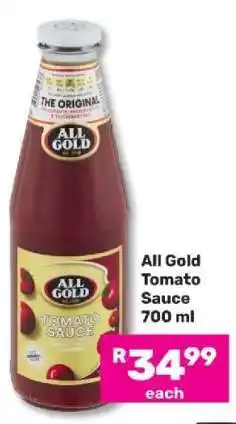 Game All Gold Tomato Sauce 700 ml offer