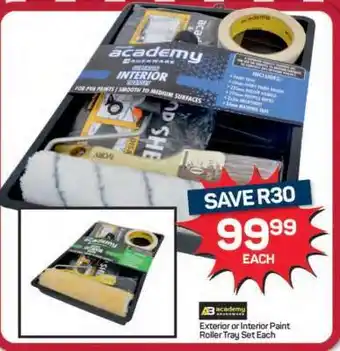 Pick n Pay Hypermarket Exterior or Interior Paint Roller Tray Set offer