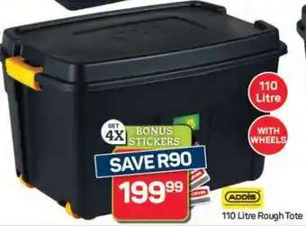 Pick n Pay Hypermarket 110 Litre Rough Tote offer