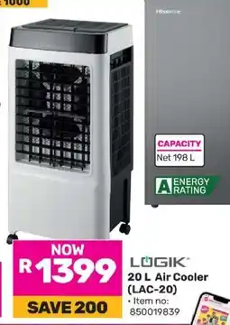 Game LÖGIK 20 L Air Cooler (LAC-20) offer