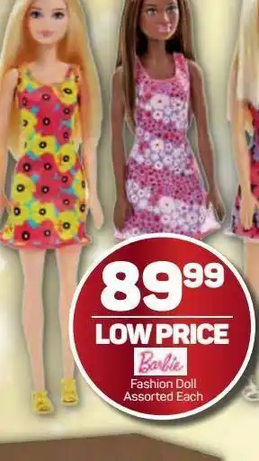 Pick n Pay Barbie fashion dolls offer