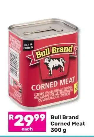 Game Bull Brand Corned Meat 300 g offer
