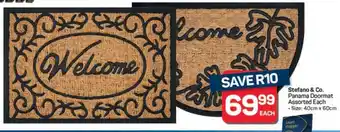 Pick n Pay Hypermarket Stefano & Co. Panama Doormat Assorted Each offer