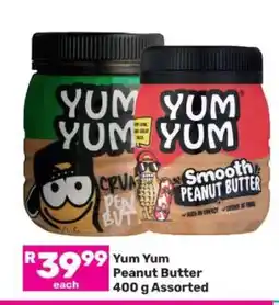 Game Yum Yum Peanut Butter offer