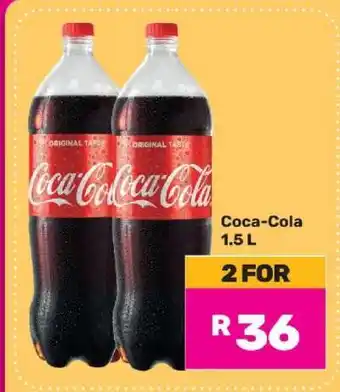 Game Coca-Cola 1.5 L offer