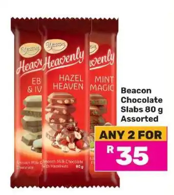 Game Beacon Chocolate Slabs 80 g Assorted offer