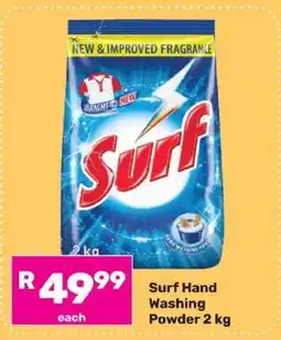 Game Surf Hand Washing Powder 2 kg offer
