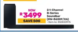 Game 2.1-Channel B-Series Soundbar (HW-B650F/XA) offer