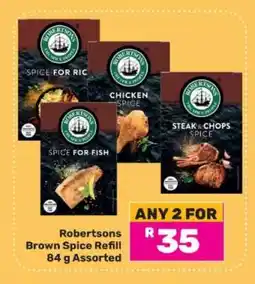 Game Robertsons Brown Spice Refill offer