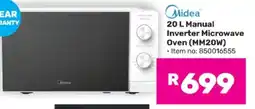 Game Midea 20 L Manual Inverter Microwave Oven (MM20W) offer