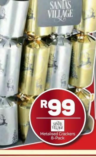 Pick n Pay Metalised crackers offer