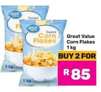 Game Great Value Corn Flakes 1 kg offer