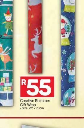 Pick n Pay Gift wrap offer
