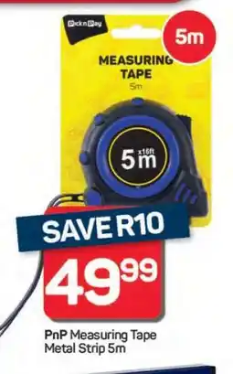 Pick n Pay Hypermarket PnP Measuring Tape Metal Strip 5m offer