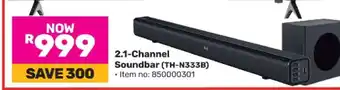 Game 2.1-Channel Soundbar (TH-N333B) offer