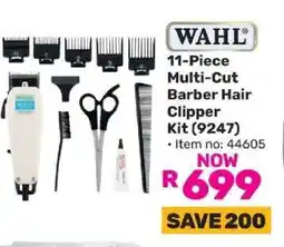 Game WAHL 11-Piece Multi-Cut Barber Hair Clipper Kit (9247) offer