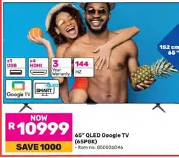 Game 65β QLED Google TV (65P8K) offer