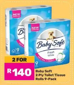 Game Baby Soft 2 Ply Toilet Tissue Rolls 9-Pack offer